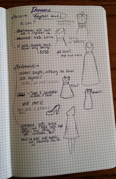 Planning a Wedding in the Bullet Journal Part Two: Attire | Littlecoffeefox.com Diy Wedding Planning, Wedding Planning On A Budget, Wedding Journal, Event Planning Tips, Dream Destination Wedding, Planning Checklist, Wedding Planning Checklist, Wedding Planning Advice, Planner Journal