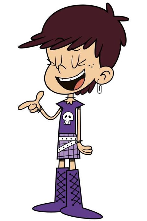 Luna Loud (The Loud House) (c) Nickelodeon & Paramount Television Loud Pictures, The Loud House Luna, Luna Loud, Luan Loud, Quiet House, Old Boy Names, Lynn Loud, Gravity Falls Dipper, Loud House Characters