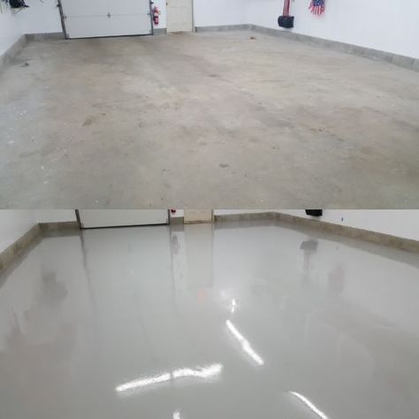 Concrete Sealer Garage, Concrete Driveway Sealer, Floor Sealer, Seal Concrete Floor, Garage Epoxy, Concrete Sealant, Building Construction Materials, Driveway Sealer, Concrete Garage