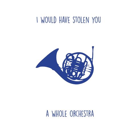 Blue French Horn Tattoo, Welcome To The Real World, An Eye For An Eye, Eye For An Eye, Neutron Star, Silver Linings, Band Humor, French Horn, Blue French