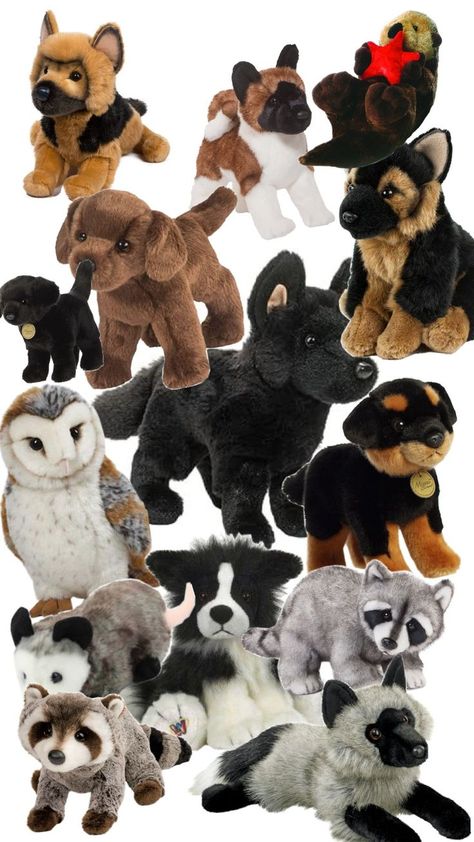 Fluffy Stuffed Animals, Emotional Support Dog, Emotional Support Animal, Dog Stuffed Animal, Cute Plush, Service Dogs, Emotional Support, Animal Drawings, Stuffed Animals