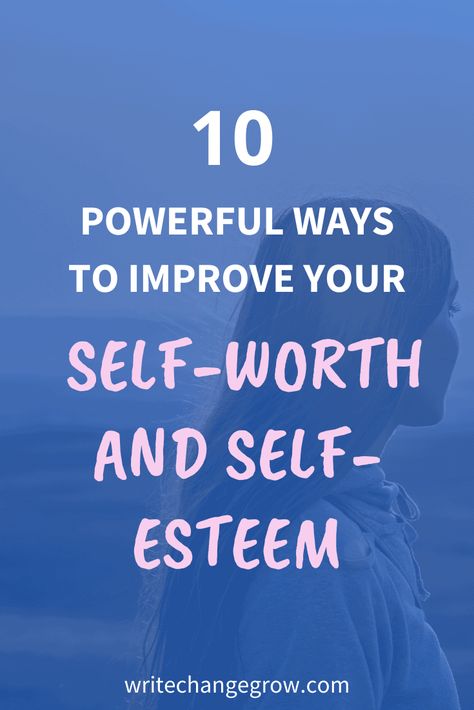 Positive Affirmation For Low Self Esteem, How To Have More Self Confidence, How To Build Self Esteem Woman, Working On Self Worth, Ways To Improve Self Esteem, How To Know Your Self Worth, How To Improve Self Worth, How To Have Self Worth, Improving Self Worth