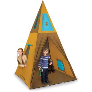 Pacific Play Tents Giant Tee Pee, 8' Tent View, Teepee Play Tent, Kids Teepee Tent, Tee Pee, Play Tents, Teepee Kids, Teepee Tent, Waterproof Flooring, Play Tent