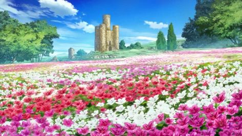 I forgot where I took this from Colors Anime, Anime House, Anime Flower, Painting Flowers Tutorial, Anime Places, Episode Backgrounds, Beauty Nature, Fantasy Art Landscapes, Sky Art