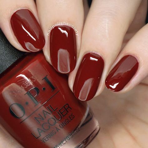 Nail Polish Society: OPI Peru Fall/Winter 2018 Collection Fall Nail Colors Opi, Burgundy Nail Polish, Nagel Stamping, Opi Nail Polish Colors, Hand Nails, Unghie Sfumate, Opi Nail Colors, Unghie Nail Art, Nagellack Trends