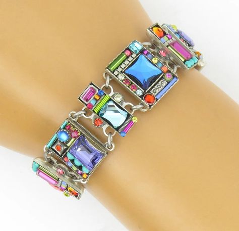 Firefly Jewelry, Colourful Jewellery, Geometric Bracelet, Hot Jewelry, Huge Sale, Handmade Fashion Jewelry, Colorful Jewelry, Mosaic Designs, Geometric Jewelry