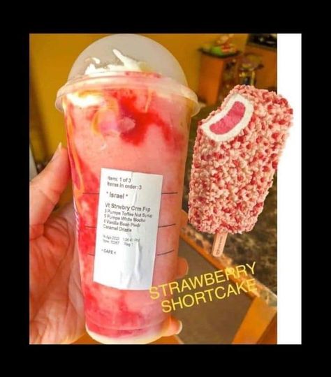 Minuman Starbucks, Starbucks Drink Menu, Starbucks Secret Menu Recipes, Cold Starbucks Drinks, Starbucks Drinks Diy, Secret Starbucks Recipes, Iced Starbucks Drinks, Coffee Recipes Starbucks, Healthy Starbucks Drinks