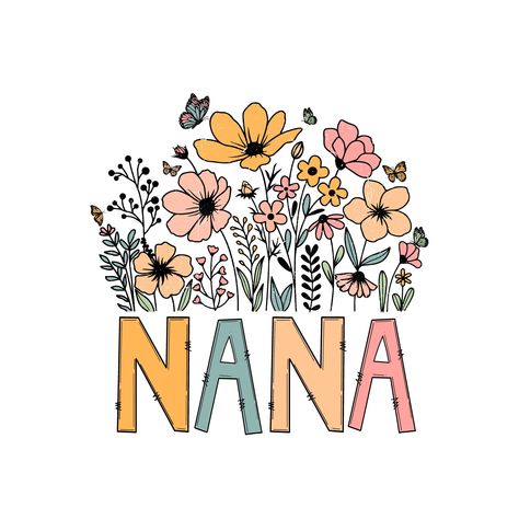 Nana Svg Free, Rubber Stamp Making, Nana Svg, Cute Signs, Denim Crafts, Stamp Making, Sewing Trim, Silhouette Machine, File Types