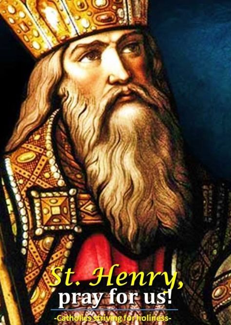 July 13: ST. HENRY. Short bio + Divine office 2nd reading 1 St Henry, Saint Henry, King Of Italy, Short Bio, Married Man, Missionary Work, Let Us Pray, Roman Emperor, Divine Mercy