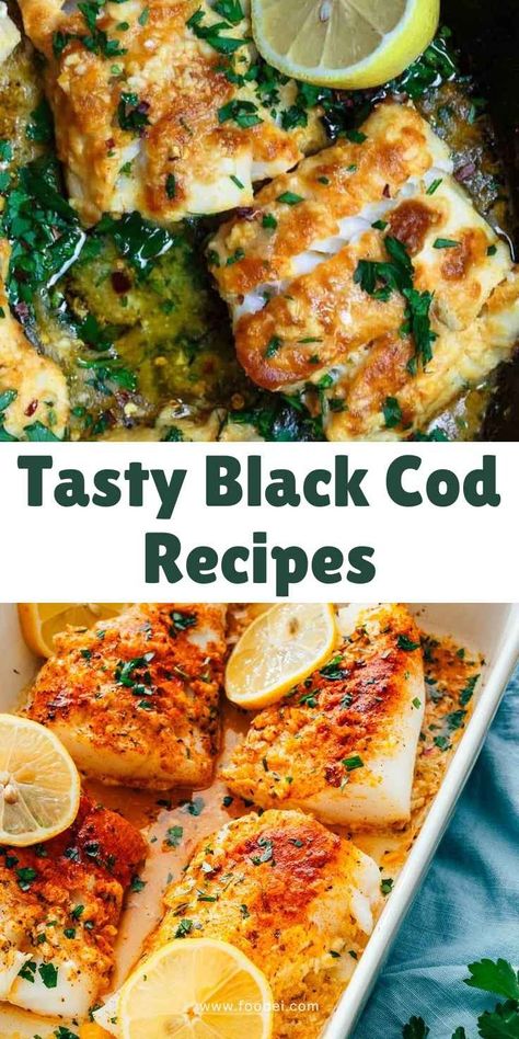 Looking for a delicious and healthy seafood dish? Try these Tasty Black Cod Recipes that are perfect for any meal! From savory grilled options to rich baked creations, this versatile fish will quickly become a favorite in your kitchen. Black cod is not only flavorful but also packed with nutrients. #BlackCodRecipes #HealthySeafood #TastyMeals #SeafoodLovers #GrilledCod #BakedFish #HealthyDinner #EasyRecipes #DeliciousSeafood The Best Cod Recipes, Best Way To Make Cod Fish, Smoked Black Cod, Curry Cod Fish Recipes, Dutch Oven Seafood Recipes, Black Cod Recipe Baked, Cod Dinner Recipes, Healthy Cod Recipes, Recipes For Cod