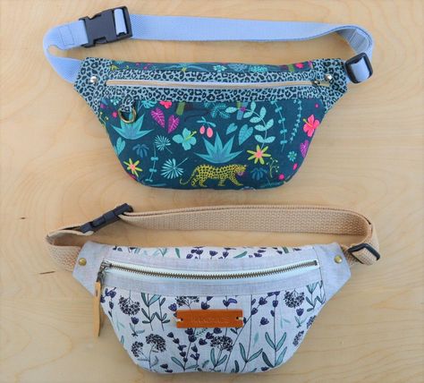 Fanny Pack Sewing Pattern, Waist Bag Pattern, Hip Bag Pattern, Pouch Sewing Pattern, Fanny Pack Pattern, Hip Pouch, Pouch Sewing, Smaller Hips, Vintage Sewing Machines