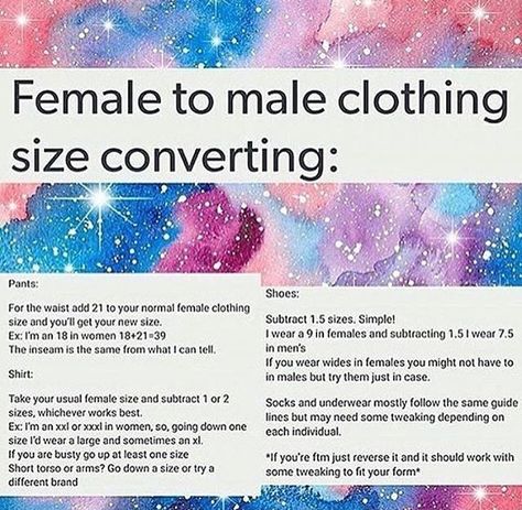 ftm clothing size conversion chart Trans Boys, Global Issues, Male Clothing, Trans Pride, It Goes On, The More You Know, Lgbt Pride, What’s Going On, Useful Life Hacks