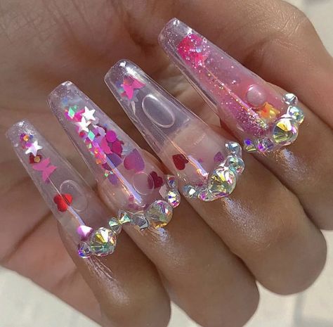 Gel Nails For Wedding, Swaggy Nails, Press On Nail Business, Aquarium Nails, Wedding Bouquet Winter, Nails Cartoon, Nails For Wedding, Nails Clear, Aqua Nails