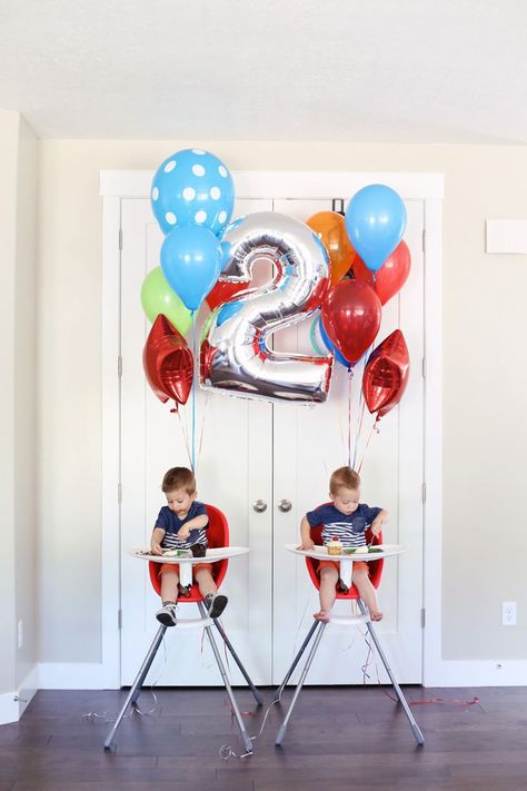 Happy Birthday Babies! Twin two year old boys birthday celebration. #twistmepretty #birthdayinspiration #twinbirthdayideas #partyideas #partytips #toddlerbirthday #secondbirthday Twins Boys, Birthday Twins, Twin Birthday Parties, Twin Baby Boys, Happy Birthday Boy, Twins Birthday, In Denial, Birthday Boys, Happy Birthday Baby