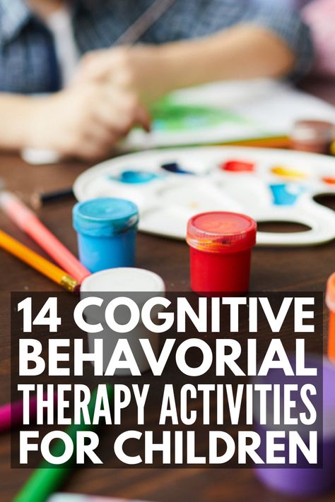 Behavior Therapy Activities, Cbt Activities, Therapy For Kids, Play Therapy Activities, Cbt Therapy, Counseling Kids, Cognitive Behavior, Therapeutic Activities, Activities For Children