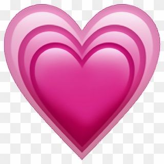 Iphone Heart Emoji, Heart Emoji Png, Emoji Png, Iphone Emoji, Heart Emoji, Png Transparent, Transparent Png, Pink Heart, Transparent Background