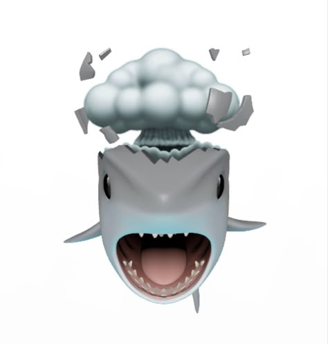 Iphone Stickers, Iphone Wallpaper Classy, Sharks Funny, Hair Color Streaks, Instagram Emoji, Emoji Pictures, Png Aesthetic, Cute Shark, Emoji Stickers