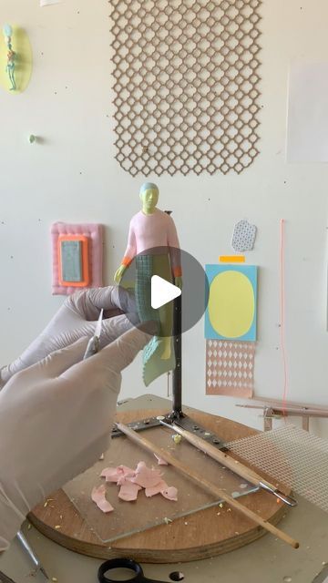 Frode Bolhuis on Instagram: "Today another making-of video! I found some glass beads and decided to make something with that.  I’m working on a collection of sculptures that I sell through a waiting list. When you are on it you get an email every two months with the available sculptures. You can sign yourself up, in the linktree in my profile. The price range for the daily sculptures is 600,- to 900,- euro.  #behindthescenes #playingaround #polymerclay #contemporarysculpture #artlover #artsculpture #art #artreel #artvideo #artprocess #makingof #polymerclayart #artchallenge #wallsculpture #creative #style #handmadewithlove #smallbusiness #interiordesign #instagood #makersgonnamake #sculpture #newsculpture #workinprogress #wip #makingarteveryday #tryingsomethingnew #artexperiment #artexhibit Modern Crafts, Waiting List, Contemporary Sculpture, Price Range, Process Art, An Email, Polymer Clay Art, Art Challenge, Wall Sculptures