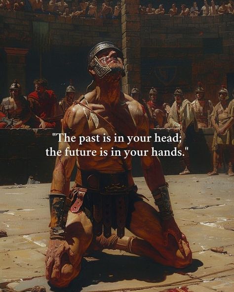 The past is in your head. The future is in your hands. 💪 📷StoicsAlpha #mindset #empowerment #selfbelief #goals #motivation #stoicism #progress #determination #personaldevelopment #inspiration The Past Is In Your Head, Cool Motivational Wallpapers, Stoicism Quotes Wisdom, Motivation Line, Men Motivation, Hand Quotes, Billionaire Mindset, Gym Wallpaper, Motivational Photos