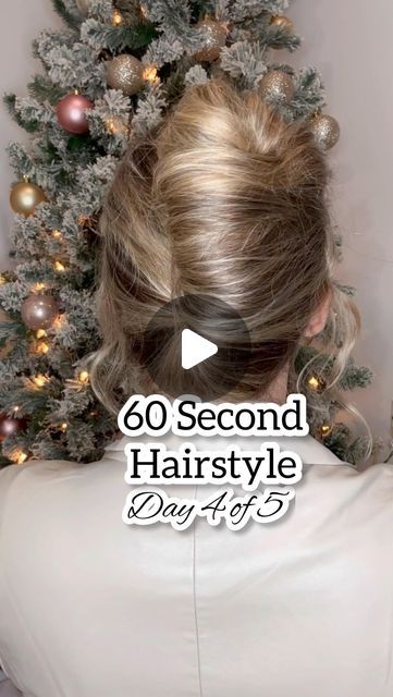 Lainey Ostrom on Instagram: "60 second hairstyle Day 4 of 5 - this French twist is easy and cute! Let me know what you think! Save and try!  - #frenchtwist #frenchroll #eleganthair #romantichairstyle #romantichair #longhairupdo #hairupstyle #hairupdostyle #holidayhairstyle #hairinspirationoftheday #hairvideosbystylists" Easy French Twist Medium Hair, French Roll Hair, French Roll Hairstyle, Easy French Twist, French Roll, French Twists, French Twist Hair, Romantic Hairstyles, Long Hair Updo