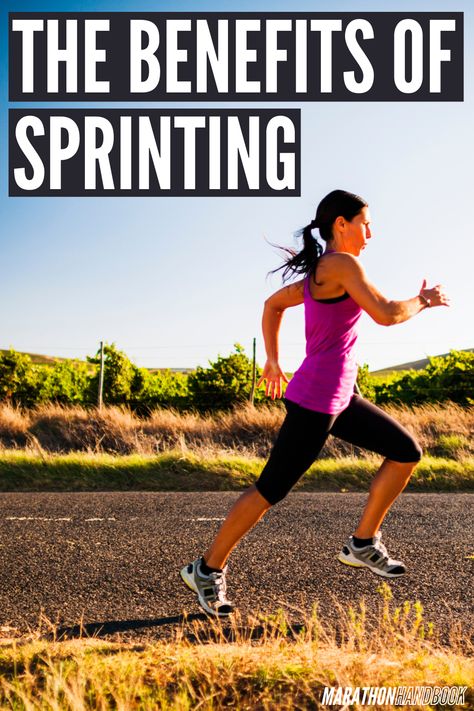 When it comes to the benefits of sprinting, there are so many more pros than cons. Many different types of exercises (even within run training) come with warnings: don’t overdo it, mix it up with other workouts, etc. But sprinting is something you can do no matter where you are in your running training. Are you sprinting for general health? Are you sprinting for weight loss? Are you sprinting to complement your marathon training plan? Run Training, Running Fast, Marathon Training Plan, Marathon Training, Training Plan, Wellness Fitness, How To Run Faster, Running Training, Yoga Fitness