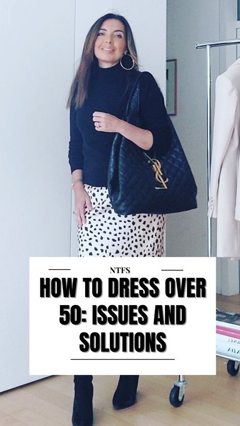 How to dress over 50: How to adapt your style to the changes of this wonderful age. Dress Over 50, Moda Over 40, Dressing Over 50, Essential Wardrobe Pieces, Elegant Cocktail Dress, Outfit Challenge, Dinner Outfits, Fashion Mistakes, Style Mistakes