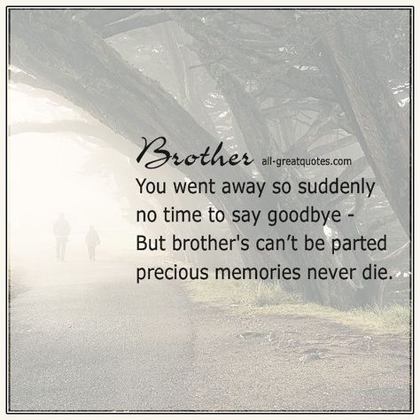 Brother Poems From Sister, Brother Poems, Missing My Brother, Losing A Loved One Quotes, Brother Images, Messages From Heaven, Farewell Quotes, Goodbye Quotes, Memory Design