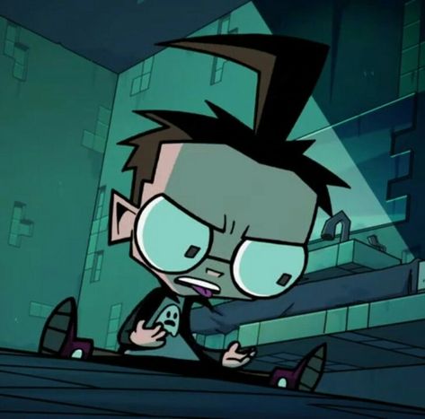 Dib Membrane, Invader Zim Dib, Invader Zim Characters, The Splits, Fictional Character Crush, Cartoon Books, Invader Zim, Good Cartoons, Cartoon Movies