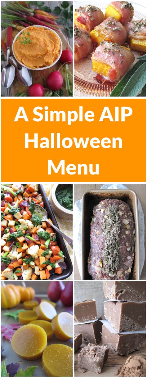 Tips for a Simple AIP Halloween Aip Halloween Recipes, Paleo Halloween Recipes, Paleo Halloween, Aip Recipes Autoimmune Protocol, Aip Thanksgiving, Autumn Feast, Aip Protocol, Paleo Autoimmune Protocol, Autoimmune Recipes