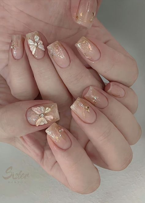 Graduation Nails Ideas, Minimal Nails Art, Nails Kit, Beauty Hacks Nails, Art Deco Nails, Manicure Nail Designs, Hello Nails, Nude Nail Designs, Beauty Nails Design