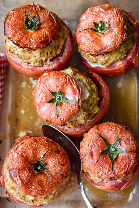 Classic Provençal Recipes To Try Cooking Club Ideas, Cocktail Party Appetizers, Olympics Party, Stuffed Tomatoes, Eggplant Zucchini, Non Veg Recipes, Spiced Rice, Baked Tomatoes, Fall Cooking