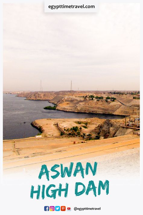 Aswan Dam, Egypt Resorts, Travel Egypt, Egypt Culture, Egypt Fashion, Artificial Lake, Visit Egypt, Countries In The World, The Nile