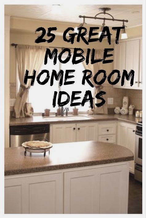 These 25 great mobile home room ideas will give you plenty of ideas for your own home decor or remodel! A style for every taste. Get your inspiration now! Mobile Home Room Ideas, Home Room Ideas, Mobile Home Decor, Mobile Home Redo, Remodel Mobile Home, Mobile Home Repair, Mobile Home Kitchen, Mobile Home Makeovers, Mobile Home Makeover