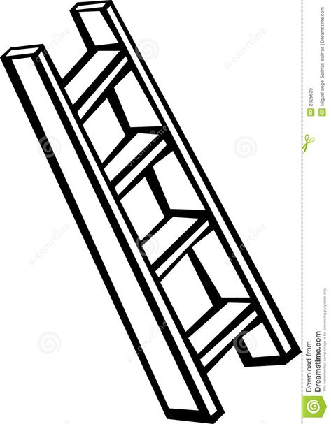 Ladder. Black and white illustration of a ladder #Sponsored , #sponsored, #SPONSORED, #Black, #illustration, #white, #Ladder Ladder Drawing, Ladder Illustration, Preschool Counting Worksheets, Outline Pictures, Creative Clips Clipart, Preschool Counting, Award Ribbons, Black Illustration, Bible Songs