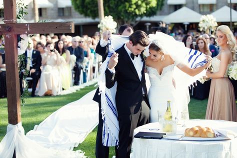 Christian and Jewish ceremony under tallit Shawl Photography, Biltmore Wedding, Pepperdine University, Draping Wedding, Arizona Biltmore, Messianic Jewish, Jewish Weddings, Bride And Groom Photo, Decor Photography