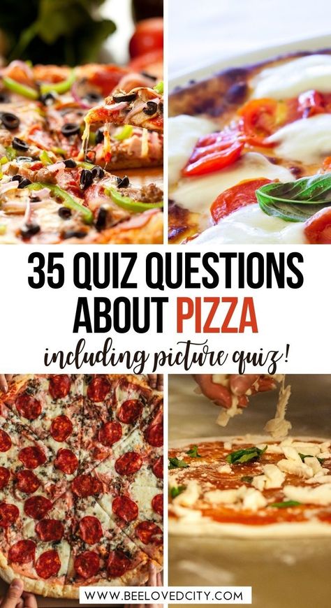 Pizza Post, Trivia Questions For Kids, Restaurant Game, Pc Ideas, Food Quiz, Travel Quiz, Group Party, Types Of Pizza, Pizza Kitchen