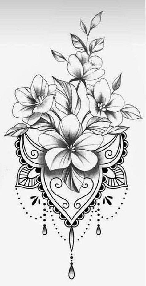 Women Mandala Tattoo, Tattoos For Women Mandala, Shoulder Tattoo Ideas Female, Mandala Tattoos For Women, Tattoo With Flowers, Shoulder Tattoo Ideas, Tattoo Ideas Female Meaningful, Mandala Flower Tattoos, Mandala Tattoo Sleeve