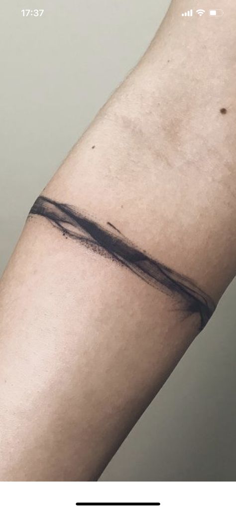 Geometric Wrap Around Tattoo, Couple Armband Tattoo, Abstract Band Tattoo, Ruler Tattoo Arm, Men Bracelet Tattoo, Abstract Minimalist Tattoo, Arm Wrap Tattoo Men, Linear Tattoo Men, Wrist Band Tattoo Men