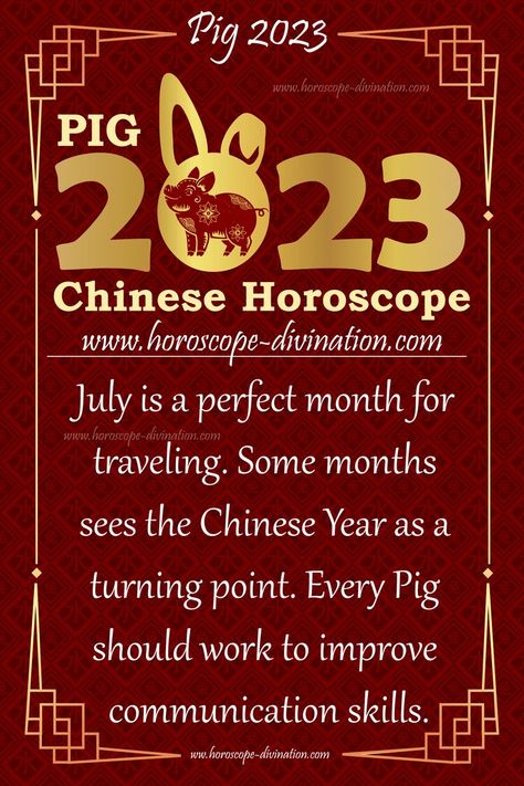 chinese horoscope 2023 for pig sign Chinese Horoscope 2023, Horoscope For 2023, Year Of The Water Rabbit, Horoscope 2023, Pig Zodiac, Water Rabbit, 12 Chinese Zodiac Signs, What Will Happen Next, Chinese Horoscope