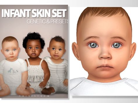 The Sims Resource - [Patreon] Infant Skin N13 Overlay Sims 4 Newborn Skin Overlay, Ts4 Infant Cc Skin, Sims 4 Infant Hair Alpha, Sims 4 Infant Skin Overlay, Sims 4 Cc Toddler Skin, Sims 4 Cc Infant Skin, Infant Hair Cc Sims 4, Sims 4 Infant Skin, Ts4 Hair