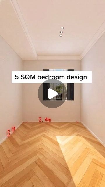 9 Sqm Bedroom Design, 7sqm Bedroom Design, 5m2 Bedroom, Design Decor, Fashion Room, Interior Inspiration, Interior Architecture, Bedroom Design, Architecture Design