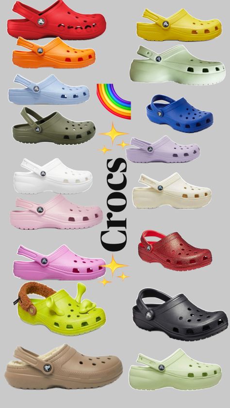 Cool Crocs, Crocs Fashion, Crocs Jibbitz, Croc Charms, Swag Shoes, Painted Shoes, Hello Kitty Wallpaper, Cross Charms, Womens Clogs