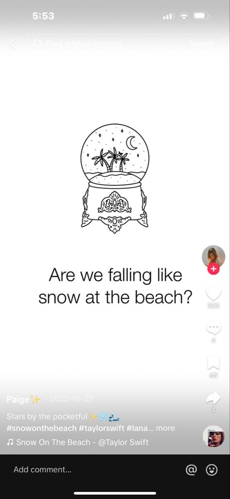 Snow On The Beach Taylor Swift Tattoo, Taylor Swift Snow Globe, Snow On The Beach Tattoo, Snow Globe Tattoo, Two People Dancing, Lana Del Rey Tattoos, Globe Drawing, Globe Tattoos, Snow On The Beach