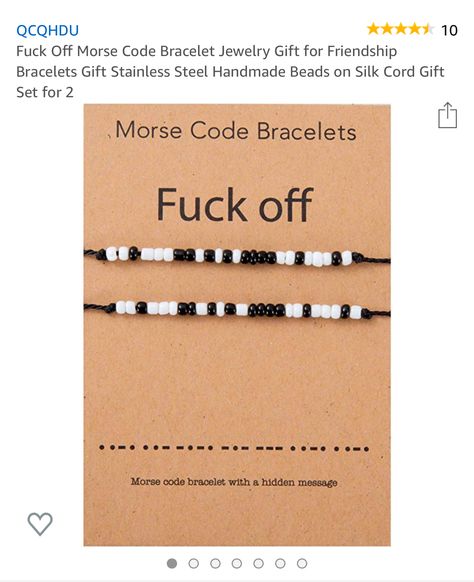 Morris Code, Diy Trinkets, Morse Code Bracelets, Code Bracelets, Suit Guide, Meaningful Drawings, Morse Code Bracelet, Clay Bracelet, Big Pearl