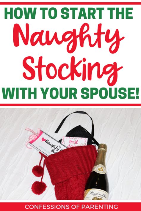 Are you ready to put some spice into your marriage this holiday season? A naughty stocking is the perfect way to do this! Find out how now! #naughtystocking #marriage #bedroom #bedroomgames Marriage Bedroom, Stocking Stuffers For Wife, Diy Stocking, Romantic Date Night Ideas, Christmas Stocking Gifts, Hunny Bunny, Romantic Ideas, Relationship Stuff, Romantic Christmas