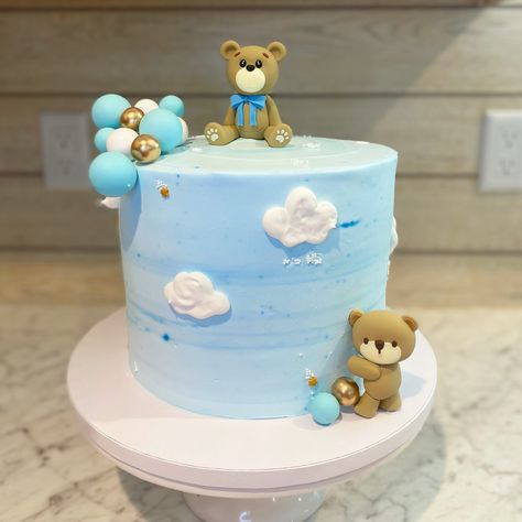 🧸🩵 . . . #boybabyshowerideas #bearbabyshower🐻 #babyshowercakes #nccake #clintonnc🍰🍓 #explorepage✨ Baby Shower Cake Bear Theme, Baby Shower Cake Ideas, Cake Bear, Bear Theme, Baby Shower Cake, Baby Shower Centerpieces, Baby Shower Theme, Shower Cake, Baby Boy Names