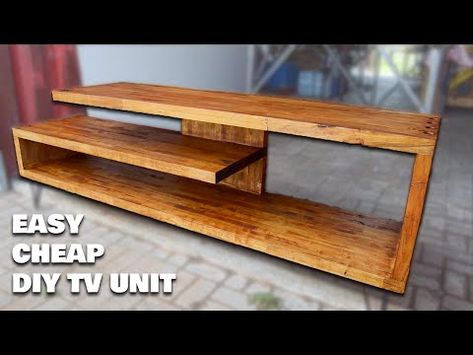 DIY TV stand build | woodworking