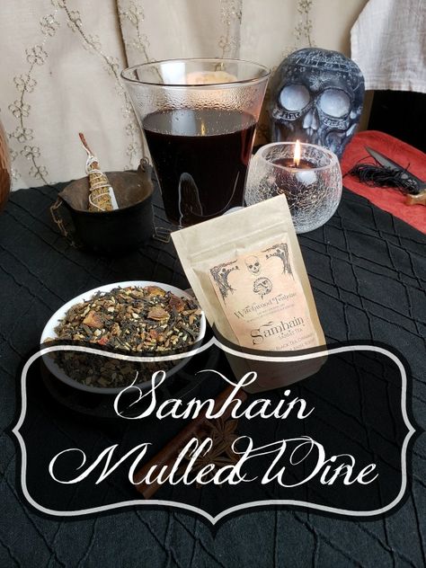 Mulled Wine Recipe, Wine Recipe, Spiced Wine, Kitchen Witchery, Star Anise, Mulled Wine, Recipe Notes, Tea Blends, Samhain