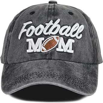 Mom Ponytail, Grandma Black, Baseball Team Gift, Football Mom Gifts, Ponytail Baseball Cap, Mom Hat, Football Accessories, Mom Hats, Embroidered Baseball Caps