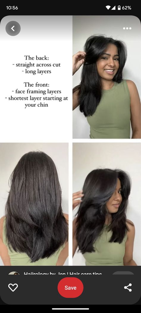 Small Face Hairstyles, Face Framing Hair, Framing Layers, How To Cut Bangs, Chin Length Hair, Face Framing Layers, Long Layered Haircuts, Haircuts For Medium Hair, Hair Flip